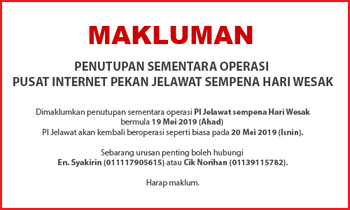 NOTIS PENUTUPAN PI