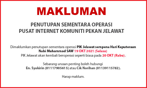 NOTIS PENUTUPAN PI
